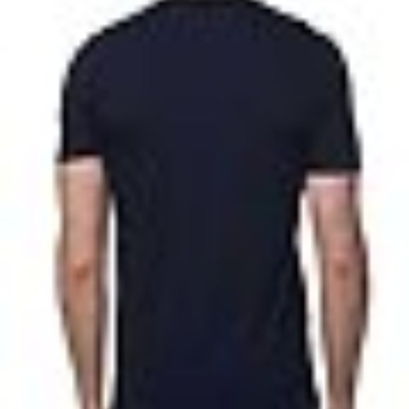 Unisex Eco Friendly Pocket Tee in Dark Blue - Picture 3 of 3